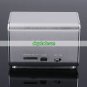 Micro SD/TF Card Music Player Mini Speaker - Silver