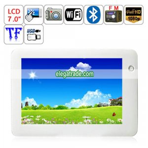 Android 2.2 Amlogic ARM Cortex A9 WIFI Bluetooth Camera 7-inch Resistive Touch Screen Tablet PC