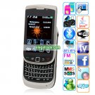 H8000 Quad Band Dual Cameras WIFI Analog TV Bluetooth Java 2.8-inch Screen QWERTY Phone