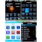 H8000 Quad Band Dual Cameras WIFI Analog TV Bluetooth Java 2.8-inch Screen QWERTY Phone