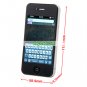 P168C Dual Cameras WIFI Bluetooth Java 3.5-inch Capacitive Touch Screen Phone