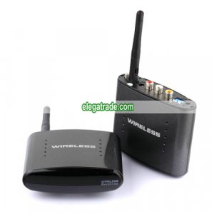 Portable Wireless A/V Transmitter & Receiver - 433MHz IR Wireless Re-transmitter