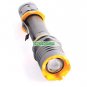 Mini Portable Flashlight Torch with Hook - Adjustable Zoom