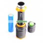 Mini Portable Flashlight Torch with Hook - Adjustable Zoom