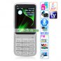 C3-01 Camera Java Bluetooth Wap Analog TV 2.4-inch Touch Screen Phone - Silver