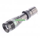 Portable Cree LED Torch Flashlight - Adjustable Zoom - Waterproof & Explosion-proof