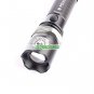 Police Cop Style LED Bulb Flashlight Torch - Adjustable Zoom - Waterproof