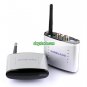 Superheterodyne 433MHz IR Wireless A/V Transmitter and Receiver - Stereo Audio Transmission