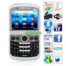 Q7 Cameras Wifi TV Bluetooth Java 2.31 - inch QVGA LCD Screen Phone - Black