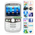 Q7 Cameras Wifi TV Bluetooth Java 2.31 - inch QVGA LCD Screen Phone - White
