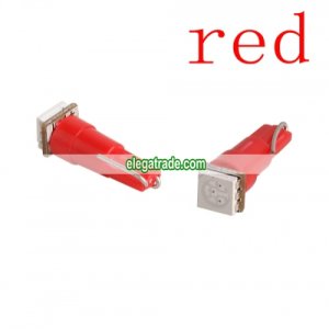 Car T5 5050 SMD Dashboard LED bulbs light - red(1 Pair)