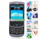 F9800 Cameras WIFI Color TV Bluetooth Java 2.9-inch Screen Slide Phone - Black