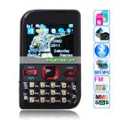 7610 Dual Band Dual Cards Dual Standby Single Camera Bluetooth 2.1-inch Display Screen Phone