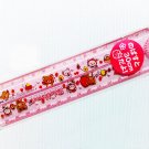 San-X Rilakkuma Strawberry Series Foldable Ruler Pink