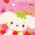 San-X Berry Puppy Mini Memo 1