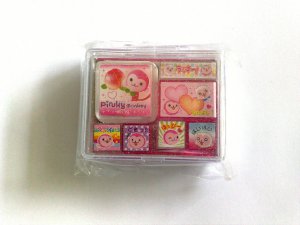 Sakamoto Parody Market Pinky Monkey Mini Stamp Set