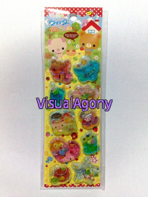 Q-Lia Smile Pocket Water Capsule Sticker Sheet