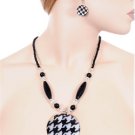 NECKLACE PENDANT W/ MATCHING EARRINGS