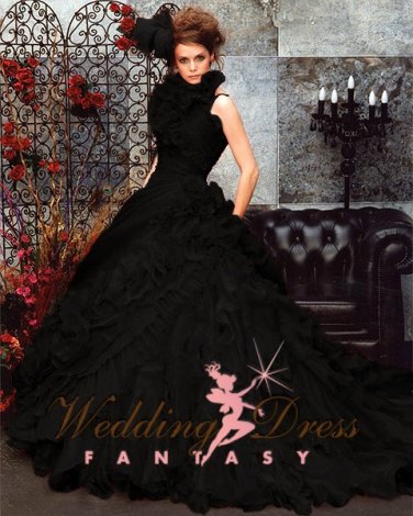 Black Wedding Dress