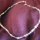 ED Purple Crystal Beaded Necklace
