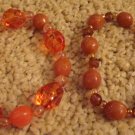 ED Set of Coral Beaded Bracelets