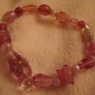 ED Pink and Clear Bracelet