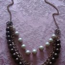 ED Triple Pearl Look Necklace