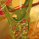 ED Green Women's Hand Decorated Sparkle Tank XL