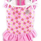 Dog Clothes Adorable Pink Daisies Dress