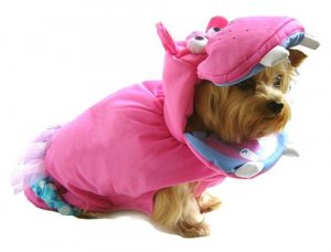 Dog Clothes Adorable Pink Hippo Halloween Dog Costumes