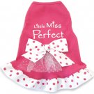 Dog Shirts Little Miss Perect Tank