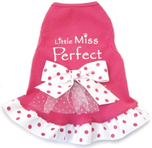 Dog Shirts Little Miss Perect Tank