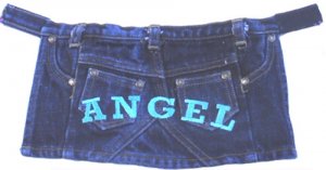 Dog Clothes Adorable ANGEL Designer Dog  Skirt