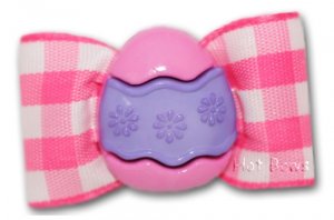 Dog Bows Adorable Egg Hunt Dog Bow