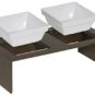 Dog Bowls The Double Medium Meshidai Dog Bowl
