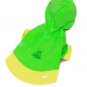 Dog Clothes Adorable Frog Rain Coat Rain Coat