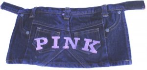 Dog Clothes Adorable Pink Denim Skirt