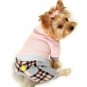 Dog Clothes Adorable Pink Flanel Jumper