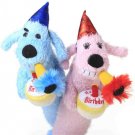Dog Clothes Adorable Happy Birthday Loofa Toy