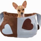 Dog Clothes Lovey Dovey Blue Snuggle Sack