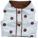 Dog Clothes Lovey Dovey Blue Harness Vest