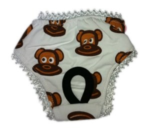 Dog Clothes New!! Adorable Monkey Doggie Panty