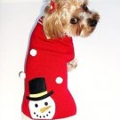 Dog Clothes Adorable Frosty The Snowman Sweater