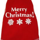 Dog Clothes Adorable Merry Christmas Tank