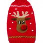Dog Clothes Adorable Alpaca Red Rudolf Sleeveless Sweater
