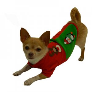 Dog Clothes Adorable Holiday Patchwork Tank