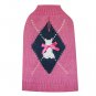 Dog Clothes Adorabe Diamond Pooch Sweater