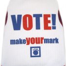 Dog Clothes Adorable Vote - Make Your Own Mark Tank
