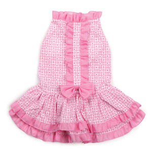Dog Clothes Adorable Charlotte Ruffle Dress