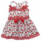 Dog Clothes Adorable Sweet Cherries Dress
